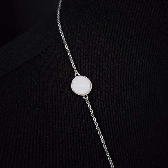 LOFT Turquoise & Mother-of-Pearl Necklace - Picture 4 of 7